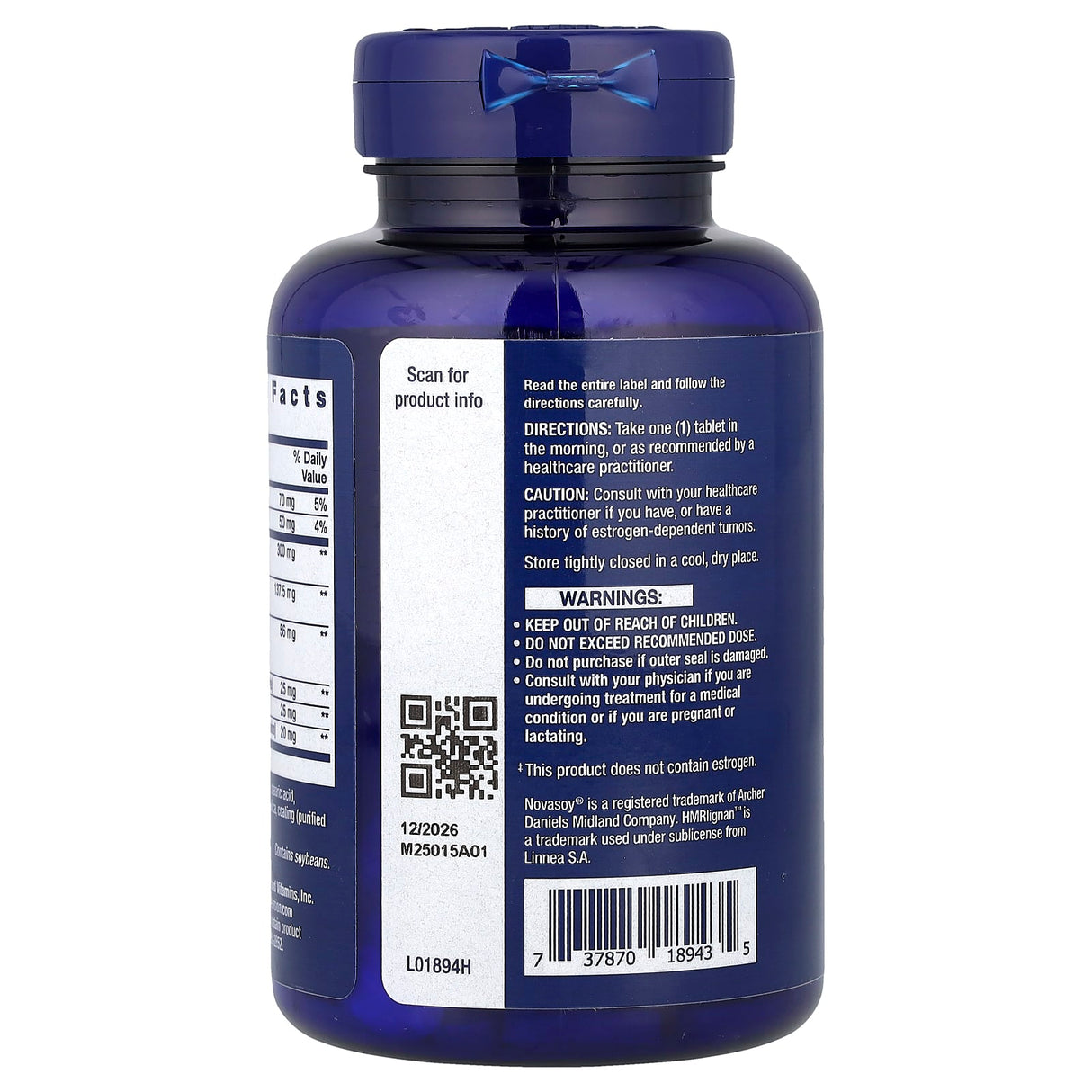 Estrogen for Women (Plant Complex), Life Extension, 30 tablete