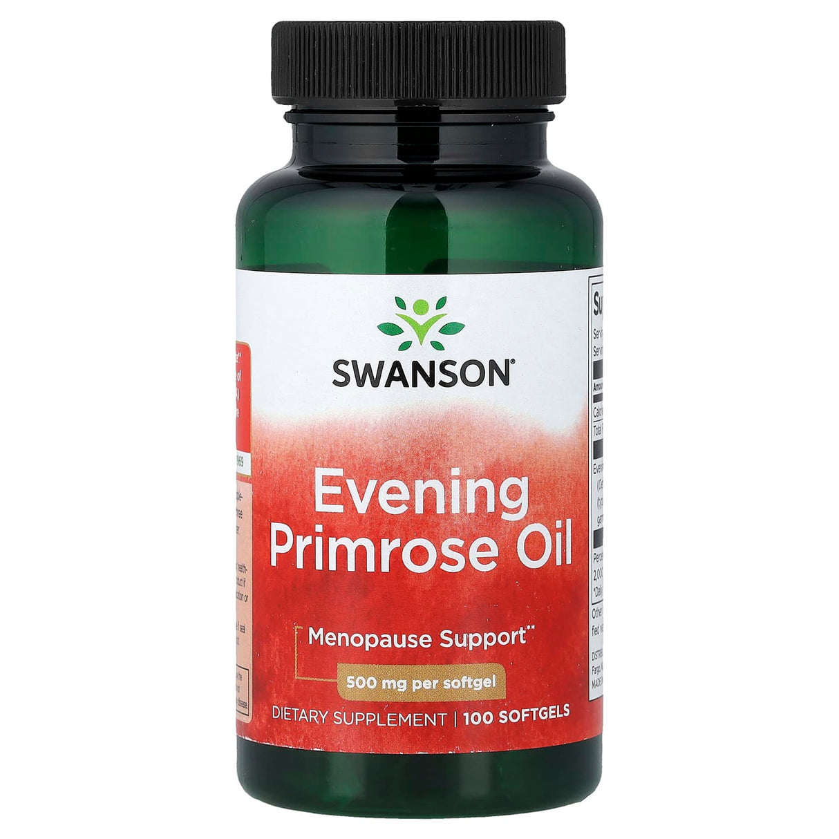 Evening Primrose Oil, 500 mg, Swanson, 100 softgels SWE008