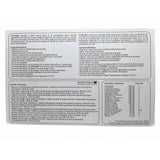Fiole de slabit, 20 fiole SLIMcode, 20x10 ml
