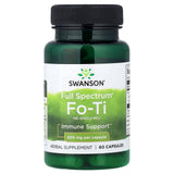 Fo-Ti, He Shou Wu (Troscot Chinezesc), 500 mg, Swanson, 60 capsule SW1425