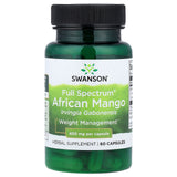 Full Spectrum African Mango, 400 mg, Swanson, 60 capsule SW1414