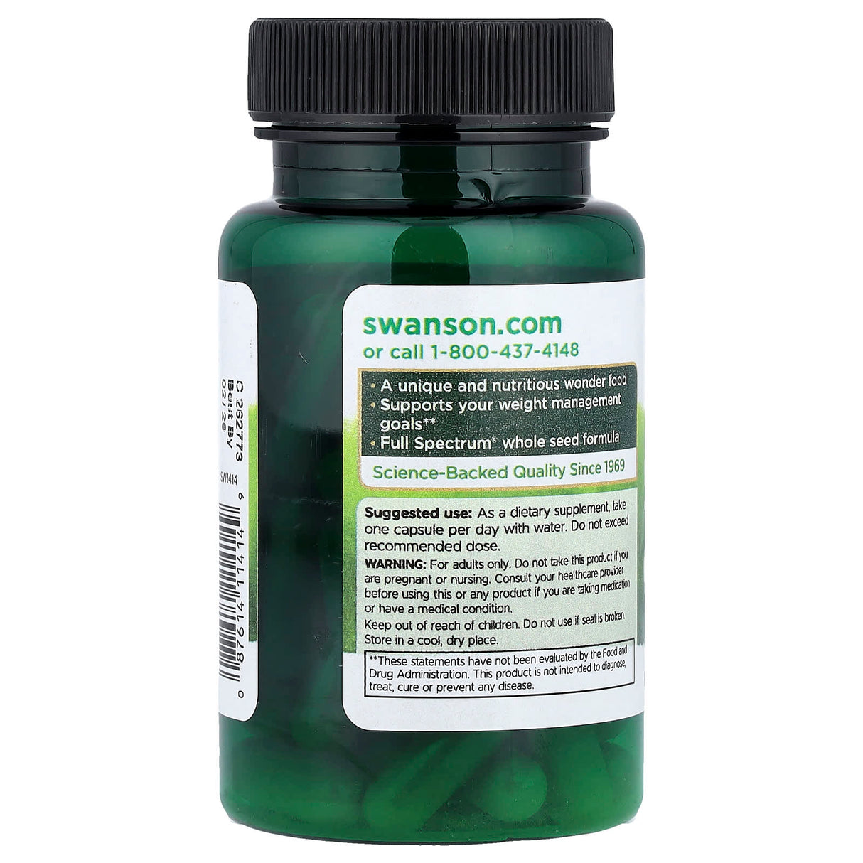 Full Spectrum African Mango, 400 mg, Swanson, 60 capsule SW1414