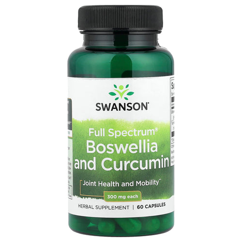 Full Spectrum Boswellia and Curcumin, Swanson, 60 capsule SW1320