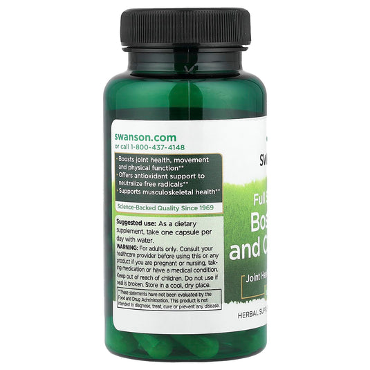Full Spectrum Boswellia and Curcumin, Swanson, 60 capsule SW1320