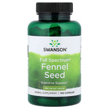 Full Spectrum Fennel Seed (Semințe de Fenicul) 480mg, Swanson, 100 capsule SW976