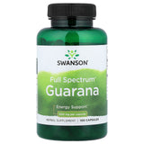 Full Spectrum Guarana, 500mg, Swanson, 100 capsule SW978