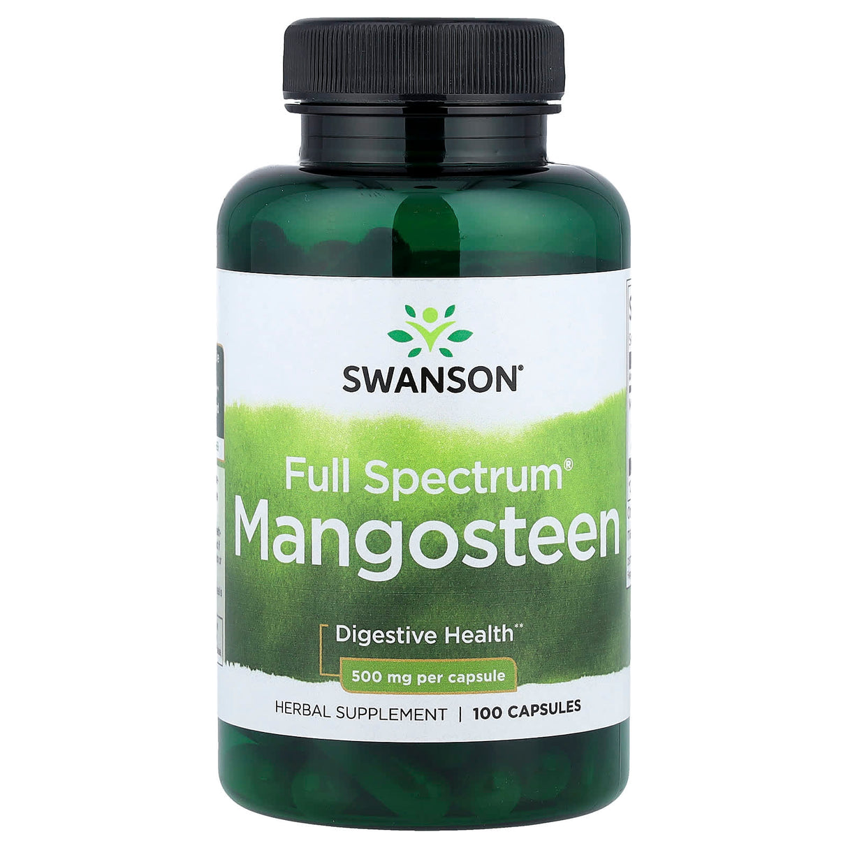 Full Spectrum Mangosteen (Mangostan), 500mg, Swanson, 100 capsule SW1036