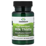 Full Spectrum Milk Thistle (Armurariu), 500mg, Swanson, 30 capsule SW1557