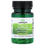 Full Spectrum Saffron (Sofran), 15 mg, Swanson, 60 capsule SW1370