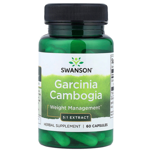 Garcinia Cambogia 5:1 Extract, 80mg, Swanson, 60 capsule SW1578