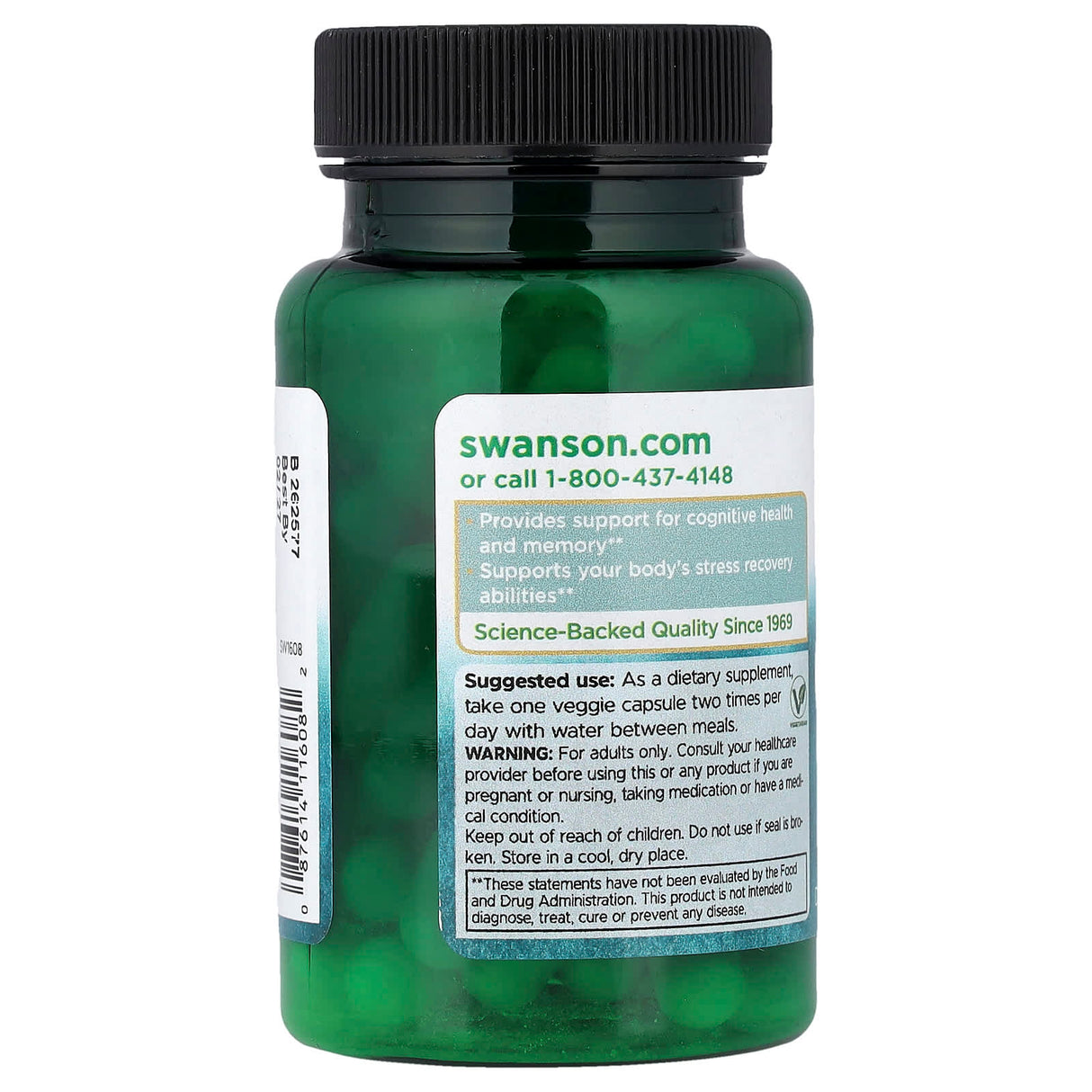 Glutamic Acid, Swanson, 60 capsule SW1608