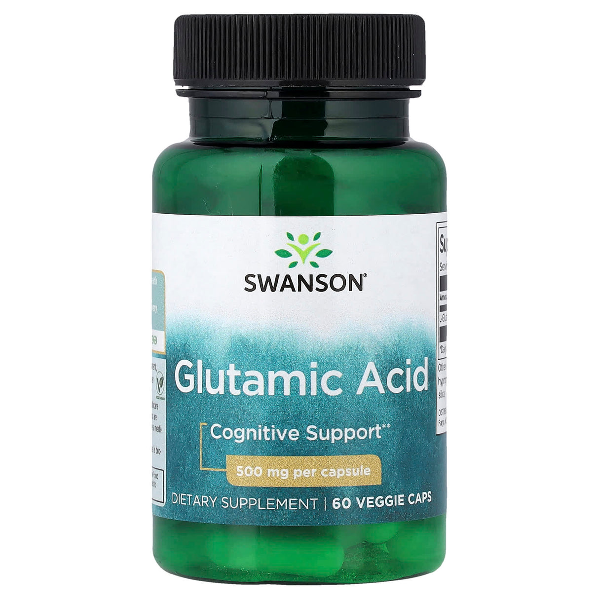 Glutamic Acid, Swanson, 60 capsule SW1608