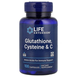 Glutathione, Cysteine & C, Life Extension, 100 capsule