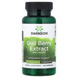 Goji Berry Extract, (Wolfberry) 500 mg, Swanson, 60 Capsule SWH149