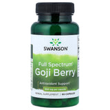 Goji Berry (Fructe de Goji) 500 mg, Swanson, 60 capsule SW1115