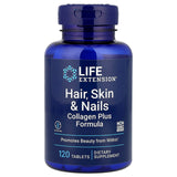 Hair, Skin & Nails, Collagen Plus Formula, Life Extension, 120 tablete