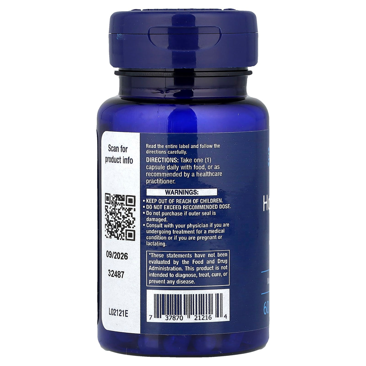 Homocysteine Resist (Vitamina B2, B6, B9, B12), Life Extension, 60 capsule