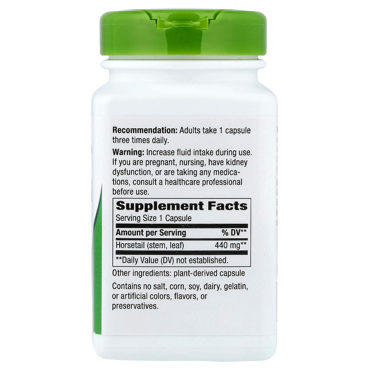 Horsetail Grass (Coada Calului), 440 mg, Nature's Way, 100 Capsule