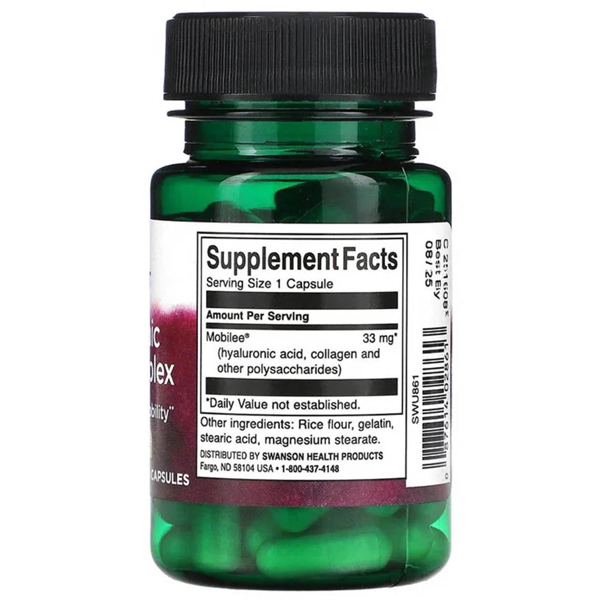 Hyaluronic Acid Complex Hyal-Joint, Swanson, 60 capsule SWU861