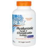 Hyaluronic Acid + Chondroitin Sulfate si BioCell Collagen, Doctor's Best, 180 capsule