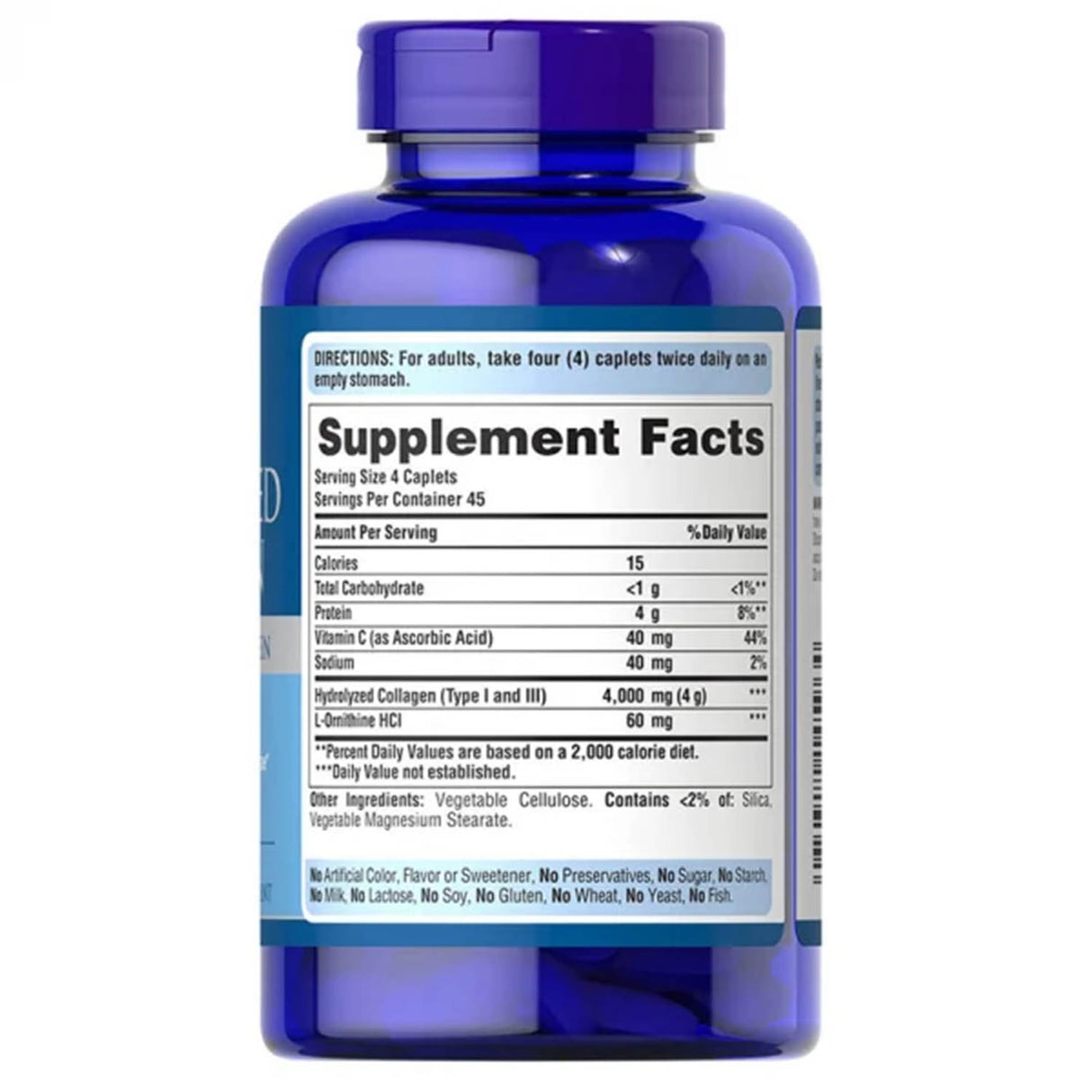 Hydrolyzed Collagen, 1000 mg, Puritan's Pride, 180 capsule