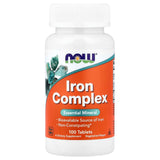 Iron Complex (Fier), Now Foods, 100 tablete