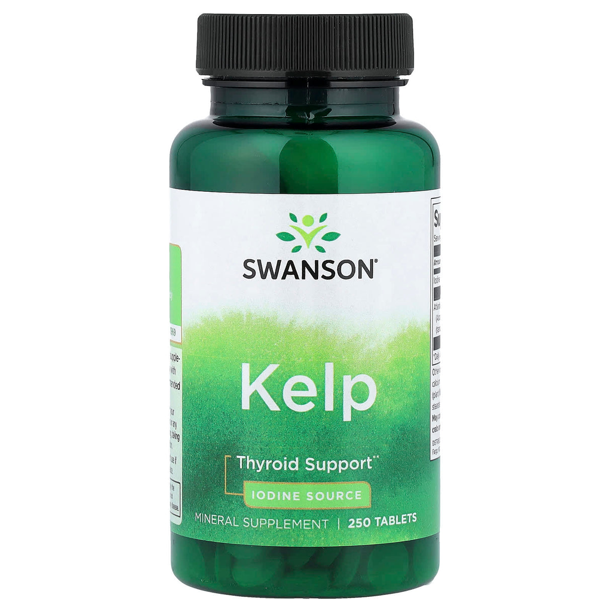 Kelp Iodine Source, Swanson, 250 tablete SW1745