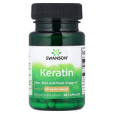 Keratin, 50 mg, Swanson, 60 capsule SW1527