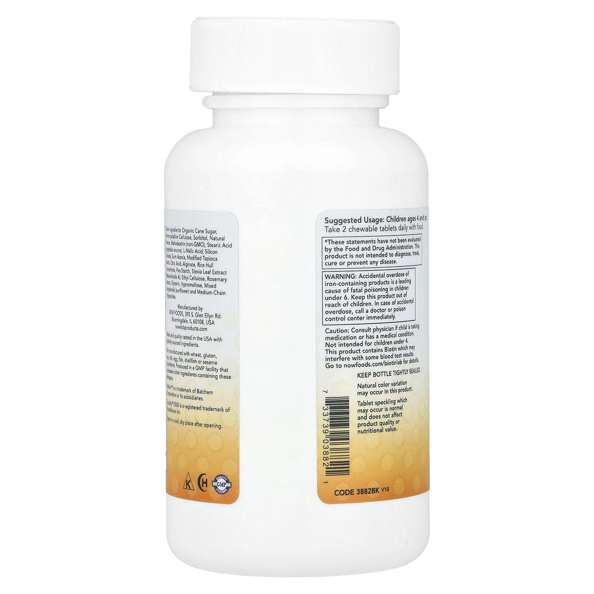 Kid Vits, (Complex Vitamine Copii), Now Foods, 120 drajeuri