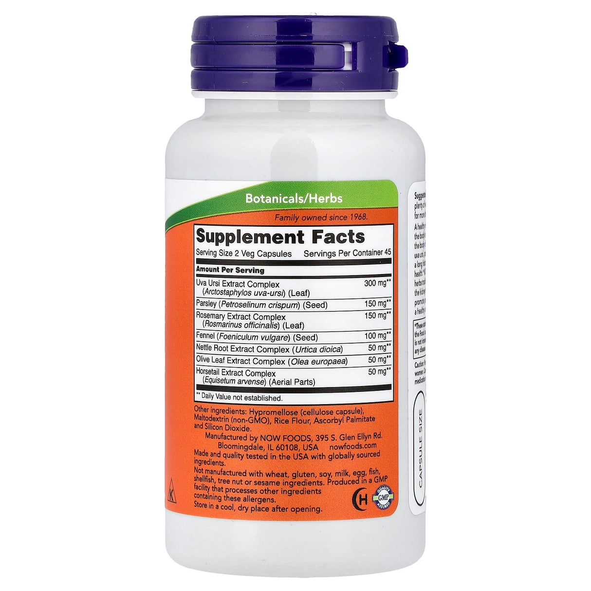 Kidney Cleanse (Curățarea Rinichilor), Now Foods, 90 capsule