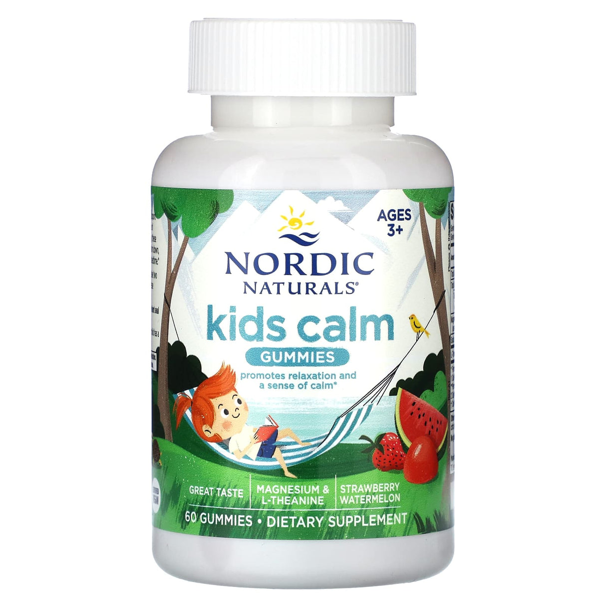 Kids Calm Gummies, Nordic Naturals, 60 jeleuri