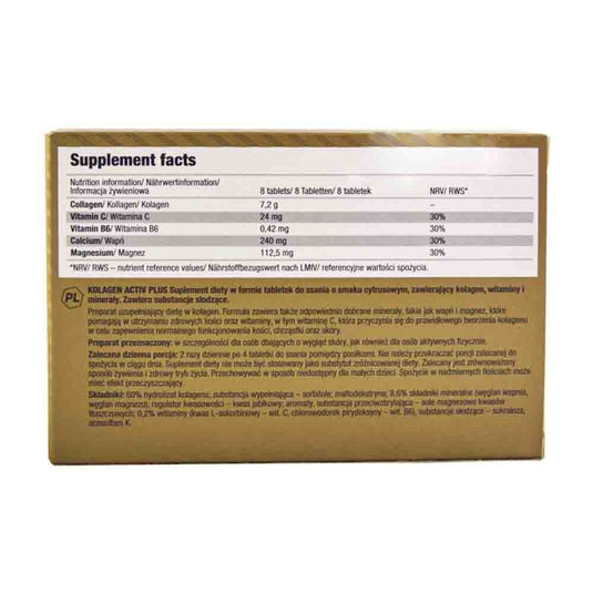 Kolagen Activ Plus, Olimp Sport Nutrition, 80 tablete