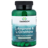 L-Arginine & L-Ornithine, Swanson, 100 capsule SW866