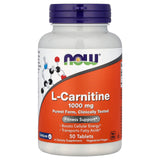 L-Carnitine Carnipure, 1000 mg, Now Foods, 50 tablete