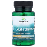 L-Glutathione, Setria Glutathione, 100mg, Swanson, 100 capsule SW853