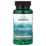 L-Histidine, 500 mg, AjiPure, Swanson, 60 capsule SWU479