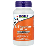 L-Theanine with Decaf Green Tea, 100mg, Now Foods, 90 capsule