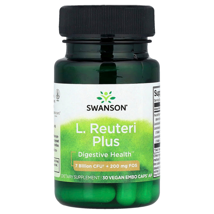 Lactobacillus Reuteri Plus, Swanson, 30 capsule SWA025