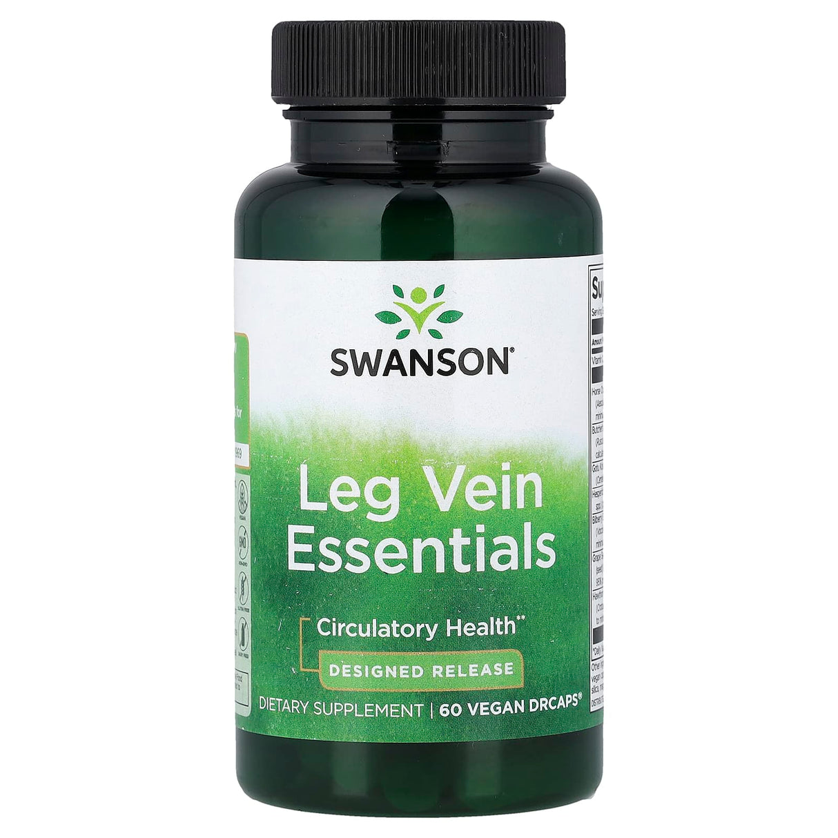 Leg Vein Essentials (Esentiale Picioare Obosite), Swanson, 60 capsule SWC093