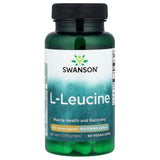 L-Leucine AjiPure, 500 mg, Swanson, 60 capsule SWU517