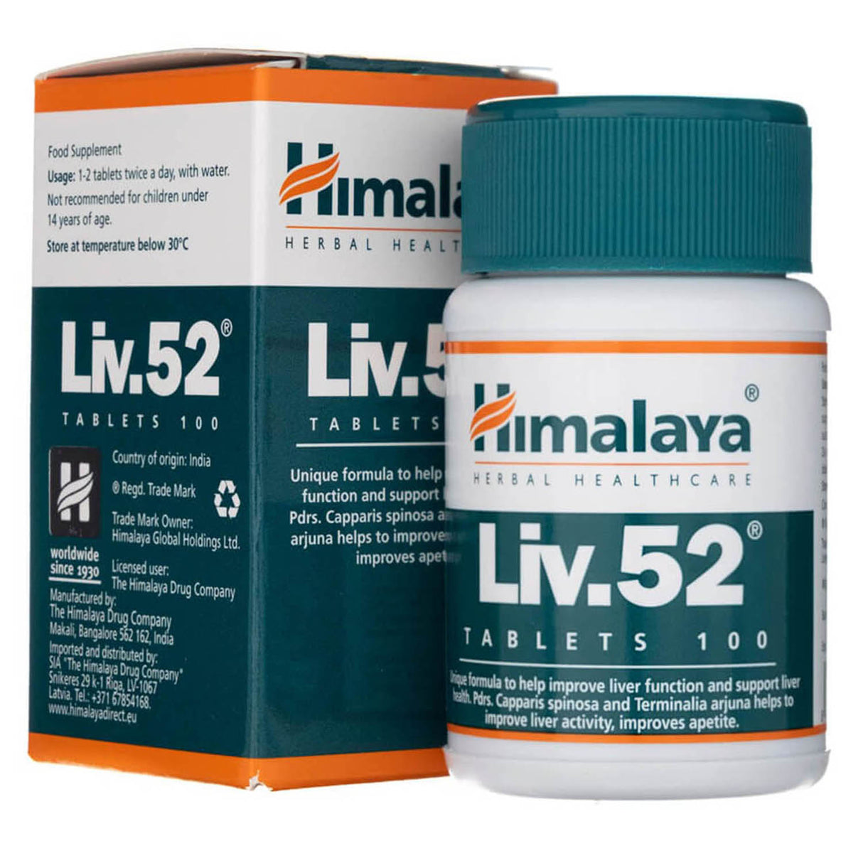 Liv 52 (Hepatoprotector), Himalaya, 100 tablete