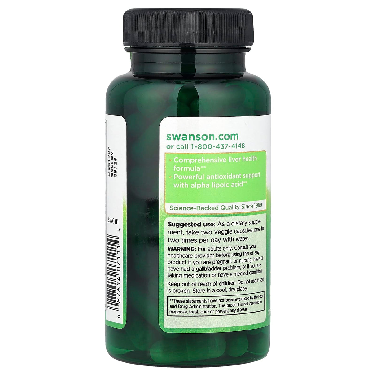 Liver Essentials (Esentiale Ficat), Swanson, 90 capsule SWC111