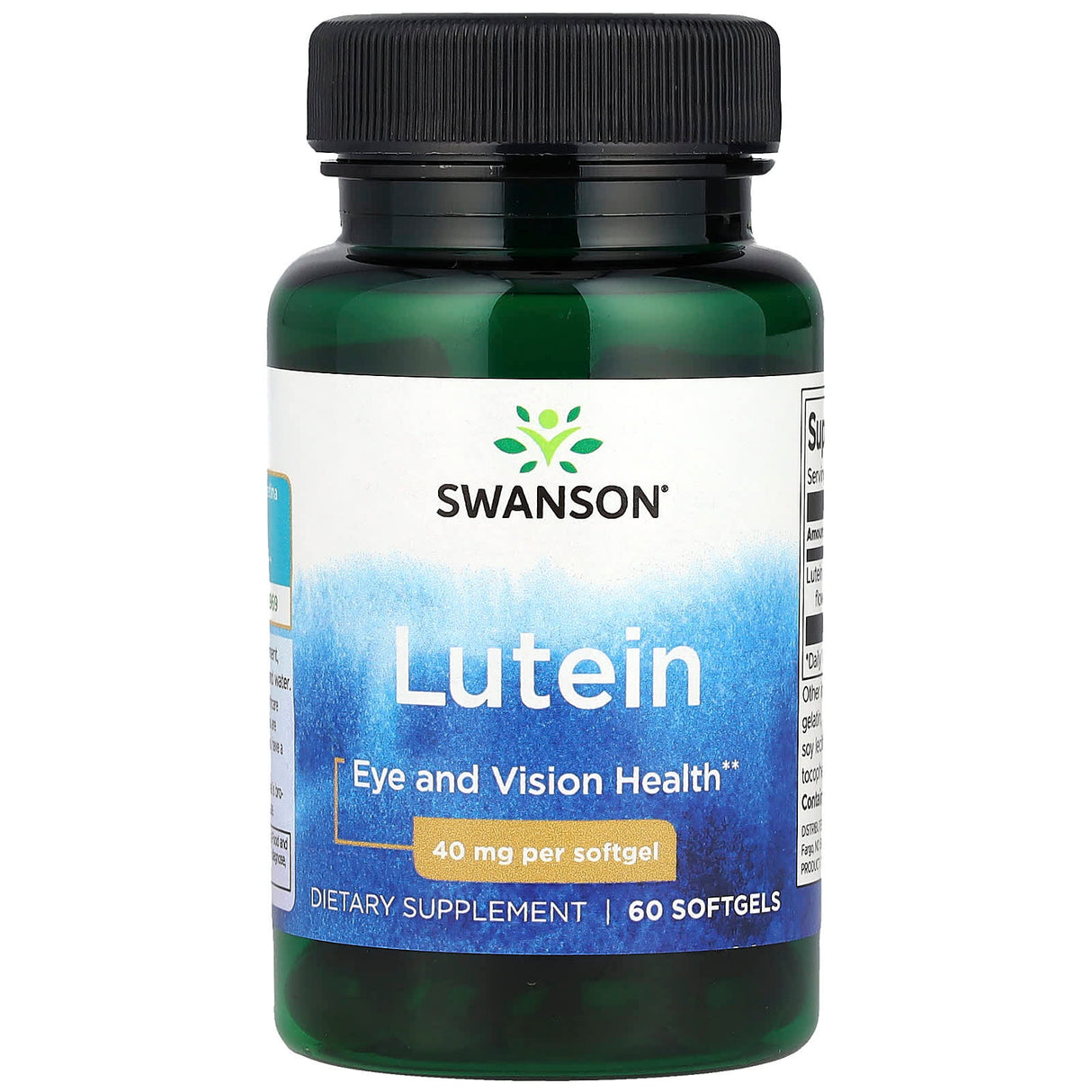 Lutein (Ochi si Vedere) 40 mg, Swanson, 60 softgels SWU981
