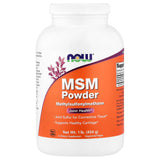 MSM Powder (Metilsulfonilmetan), Now Foods, 454g