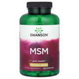 MSM (Sanatatea Articulatiilor), 500 mg, Swanson, 250 capsule SW653