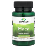 Maca Extract 4:1 Root, 500mg, Swanson, 60 capsule SWP011
