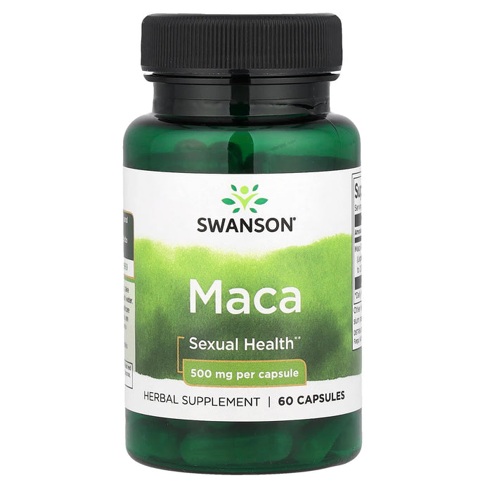 Maca Extract 4:1 Root, 500mg, Swanson, 60 capsule SWP011