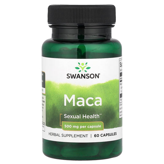 Maca Extract 4:1 Root, 500mg, Swanson, 60 capsule SWP011