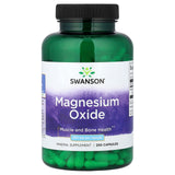 Magnesium Oxide, 200 mg, Swanson, 250 capsule SW196