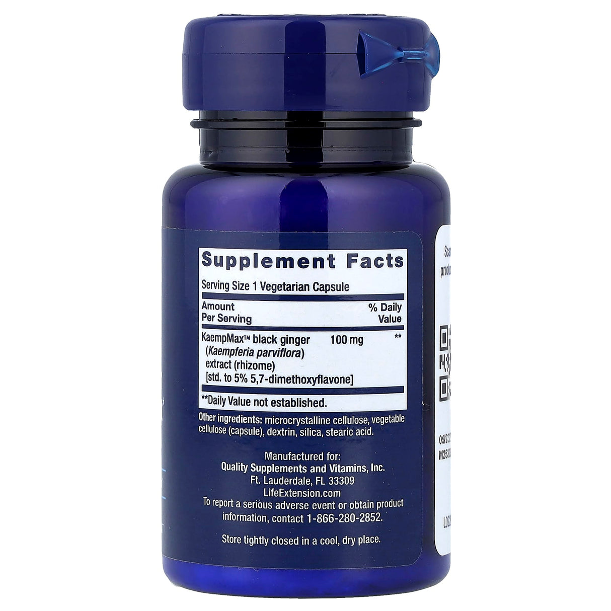 Male Vascular Sexual Support, Life Extension, 30 capsule